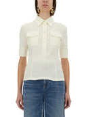 Polo Chloé de corte ajustado.