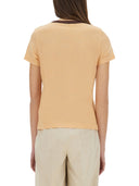 Chloé Baumwolljersey-Logo-T-Shirt