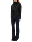 Veste recadrée en nylon matelassé burberry