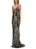Rick Owens Lilies Metallic Long Dress