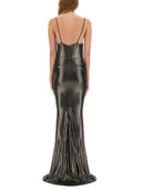 Rick Owens Lilies Metallic Long Dress