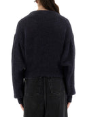 Birger Christensen Wool 퍼프 스웨터를 회전시킵니다