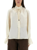 Camisa Ganni con arco