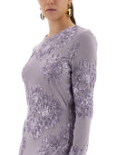 تدوير Birger Christensen 3 D Mesh Mini Dress