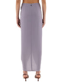 Rotate Birger Christensen Asymmetrical Skirt With Dictation