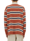 Autry Striped Rugby Polo Shirt