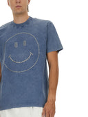 Moschino "Smiley®" T-shirt en coton lourd