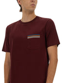 Paul Smith Striped Pocket T Shirt
