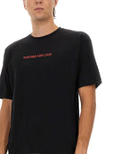 Aspesi T Shirt z nadrukiem „Hunting for Love”