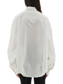 Camisa de algodón a rayas de Dries Van Noten