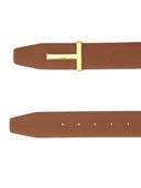 Tom Ford Cinturón de cuero reversible