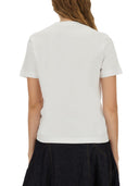 Jacquemus T Shirt With Embroidered "J"