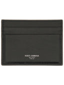 Dolce & Gabbana Calfskin Leather Card Holder