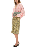 Falda con estampado animal de Dries Van Noten