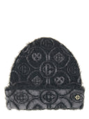Casablanca monogramme mohair beanie