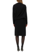 Fabiana Filippi Midi Dress With Gold Detail