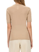 Fabiana Filippi Cashmere And Silk Knit T Shirt