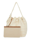Tory burch overdimensioneret "t monogram" spand taske