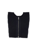 Braga de cuello de lana con cremallera de Dries Van Noten