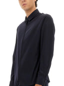 Giorgio Armani Baumwoll -Reißverschlusshemd