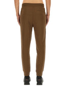 로고 레이블이있는 휴고 조깅 바지