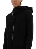 Rick Owens Drkshdw Asymmetrisches Zipper -Sweatshirt