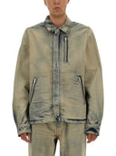 Rick Owens Drkshdw Chaqueta con cremallera oculta