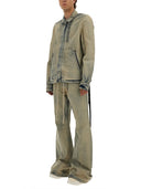 Rick Owens Drkshdw Chaqueta con cremallera oculta