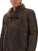 Chaqueta bombardera de cuero Rick Owens