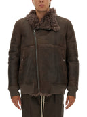 Chaqueta bombardera de cuero Rick Owens