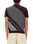 Casablanca "Diagonal" Tennis Polo -Shirt