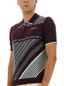 Casablanca "Diagonal" Tennis Polo -Shirt