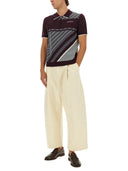 Casablanca "Diagonal" Tennis Polo -Shirt
