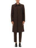 Abrigo de mezcla de lana MM6 Maison Margiela