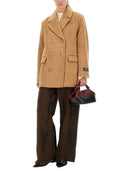 Blazer en laine Ganni Double Pinted