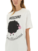 Maglietta Moschino con stampa
