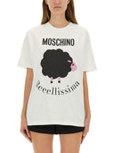 Maglietta Moschino con stampa