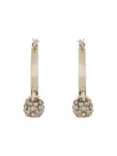 Alexander Mc Queen Skull Hoop Earrings