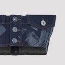 Jean Paul Gaultier Denim Bra Top
