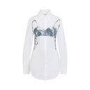 Jean Paul Gaultier Scanned Bra Shirt