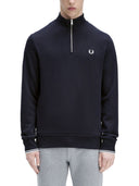 Fred Perry Halb -Zipper -Sweatshirt