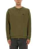 Belstaff sweatshirt med logo patch