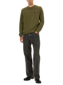 Belstaff sweatshirt med logo patch