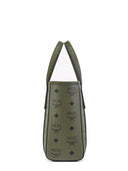 Mcm "Toni Top Zip" Mini Bag In Visetos