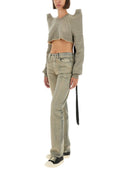 Rick Owens Drkshdw Felpa "Cropped Tecsweat"