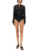 Rick Owens lilies pantalones cortos de cintura alta