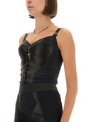 Dolce & Gabbana Satin Bustier Top
