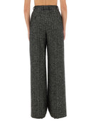 Pantalones de lana a rayas de Dolce & Gabbana