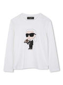 Karl Lagerfeld T Shirt With Logo
