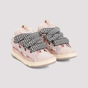 Lanvin Leather Curb Sneakers